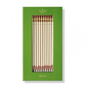 Kate Spade Polka Dot Pencil Set of 10